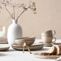 4x Schale 390ml FINCA In Beige -Hausdiscounter butlers 4x schale 390ml finca in beige 6