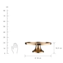 Deko-Teller Mit Fuß Ø50cm BANQUET In Gold 9 Deko-Teller Mit Fuß Ø50cm BANQUET In Gold -Hausdiscounter butlers deko teller mit fuss o50cm banquet in gold 3