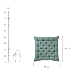 Futonkissen L 42 X B 42cm SOLID In Salbei -Hausdiscounter butlers futonkissen l 42 x b 42cm solid in salbei 3