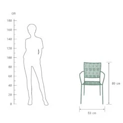 Gartenstuhl Stapelbar NANCY In Salbei 9 Gartenstuhl Stapelbar NANCY In Salbei -Hausdiscounter butlers gartenstuhl stapelbar nancy in salbei 2