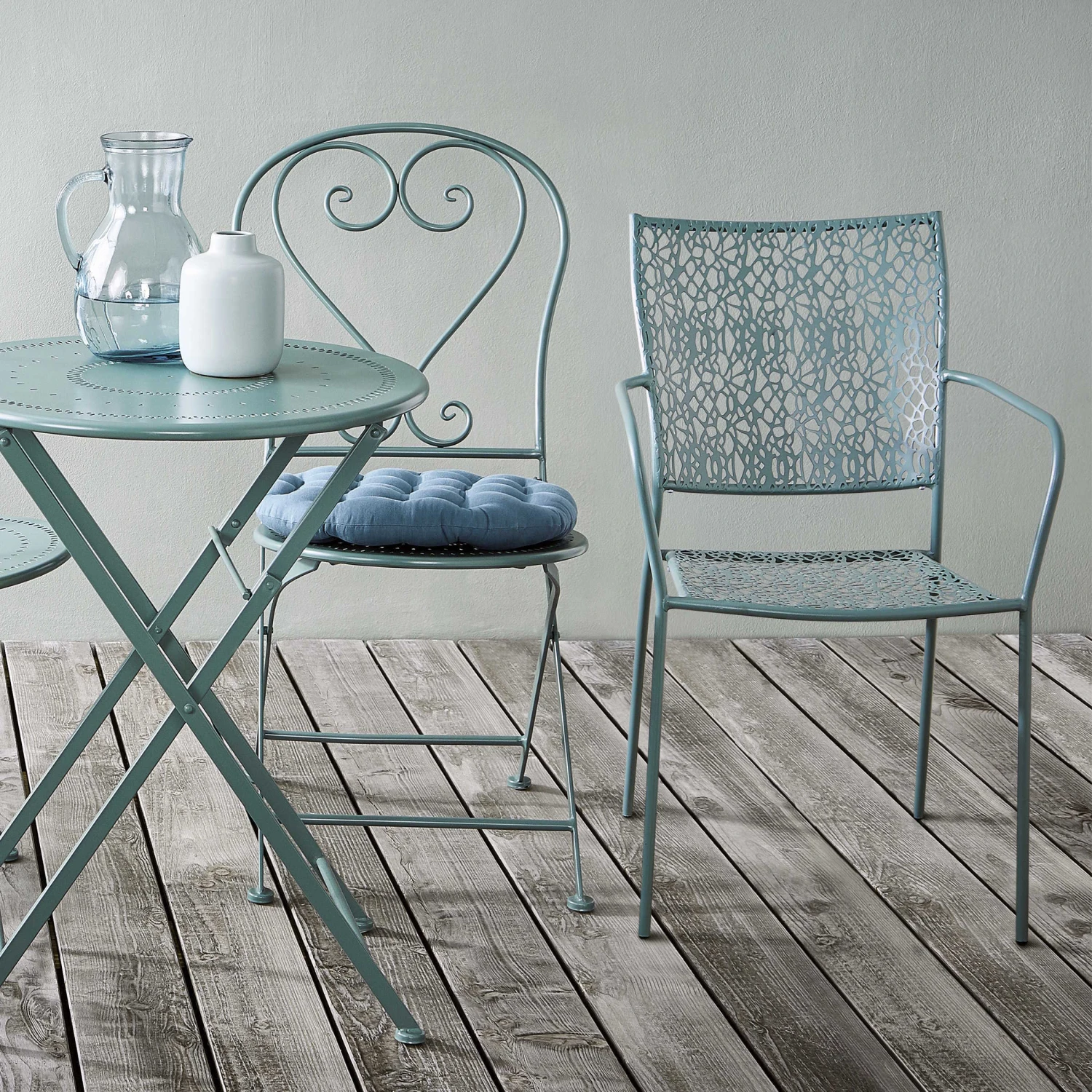 Hausdiscounter -Hausdiscounter butlers gartenstuhl stapelbar nancy in salbei 6