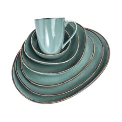 Geschirr-Set 16-tlg. FINCA In Blau 24 Geschirr-Set 16-tlg. FINCA In Blau -Hausdiscounter butlers geschirr set 16 tlg finca in blau 11