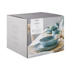 Geschirr-Set 16-tlg. FINCA In Blau 15 Geschirr-Set 16-tlg. FINCA In Blau -Hausdiscounter butlers geschirr set 16 tlg finca in blau 2