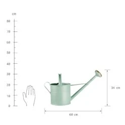 Gießkanne 8l ZINC In Pastellgrün 6 Gießkanne 8l ZINC In Pastellgrün -Hausdiscounter butlers giesskanne 8l zinc in pastellgrun 2