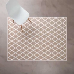 Hausdiscounter -Hausdiscounter butlers in and outdoor teppich rauten l 200 x b 150cm colour clash in natur 1