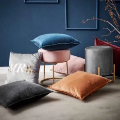 Kissen L 45 X B 45cm COTTON VELVET In Hellbraun 10 Kissen L 45 X B 45cm COTTON VELVET In Hellbraun -Hausdiscounter butlers kissen l 45 x b 45cm cotton velvet in hellbraun 3