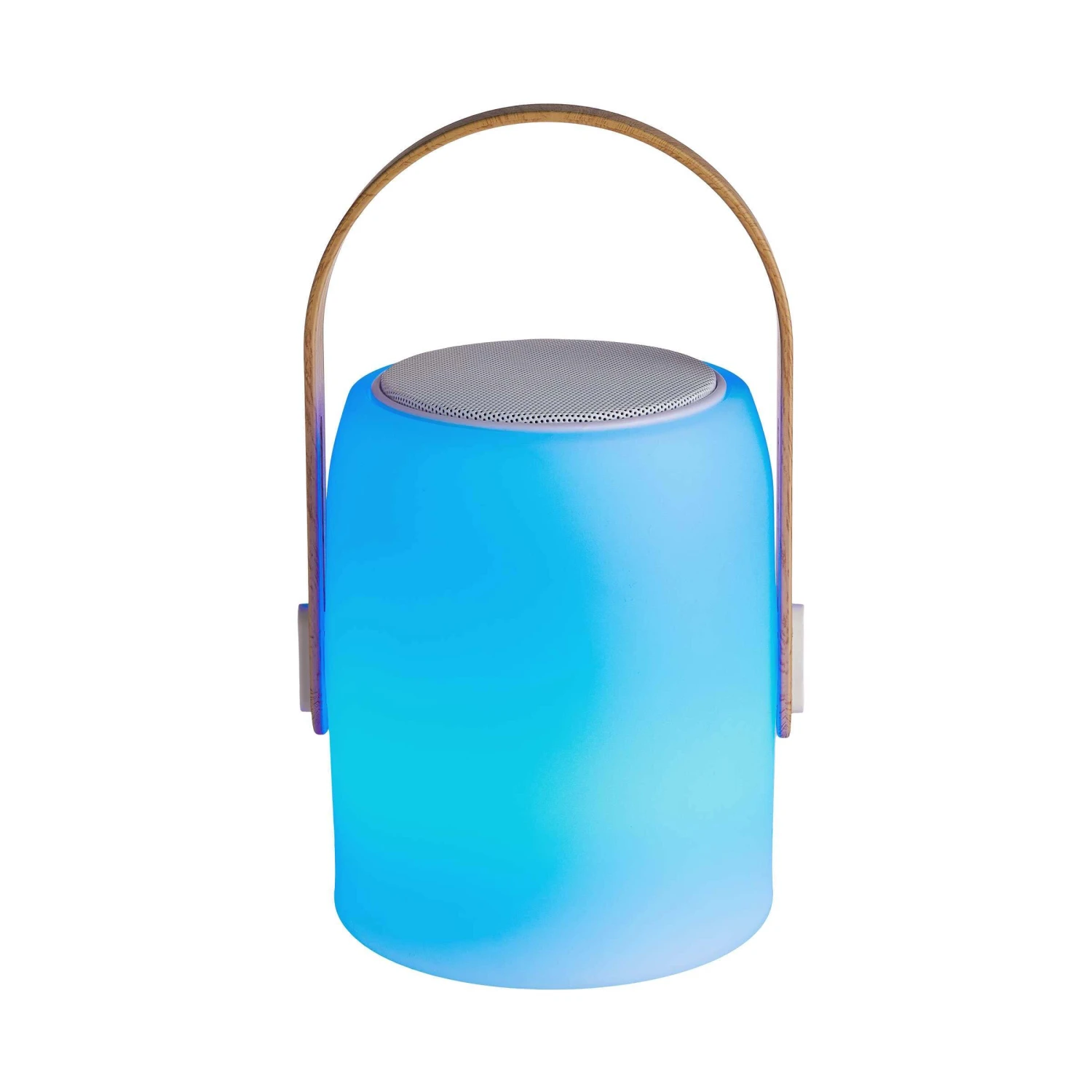 LED Leuchte Mit Bluetooth® Und Farbwechsel SOUND LOUNGE In Weiß-Hellbraun 7 LED Leuchte Mit Bluetooth® Und Farbwechsel SOUND LOUNGE In Weiß-Hellbraun – Bild 7