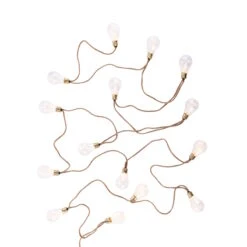 LED Lichterkette Mit Naturseil 15 Lichter Und Stecker BULB LIGHTS In Natur -Hausdiscounter butlers led lichterkette mit naturseil 15 lichter und stecker bulb lights in natur 2