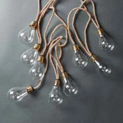 LED Lichterkette Mit Naturseil 15 Lichter Und Stecker BULB LIGHTS In Natur -Hausdiscounter butlers led lichterkette mit naturseil 15 lichter und stecker bulb lights in natur 6