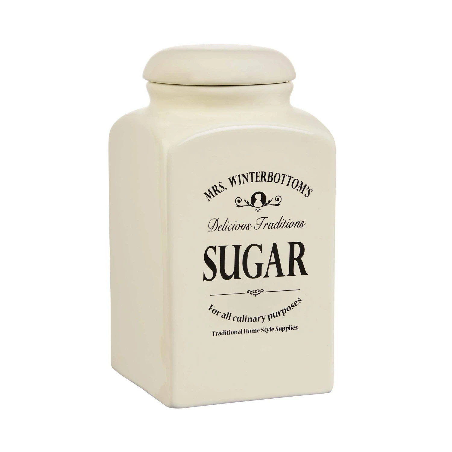 Mehl- & Zuckerdose MRS. WINTERBOTTOM'S In Creme 3 Mehl- & Zuckerdose MRS. WINTERBOTTOM'S In Creme – Bild 3