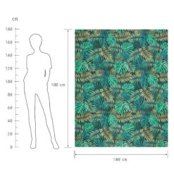 Hausdiscounter -Hausdiscounter butlers picknickdecke tukan b 140 x t 180cm picnic deluxe in grun 1