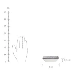 Schale Eckig 50ml DIM SUM In Schwarz-Weiß -Hausdiscounter butlers schale eckig 50ml dim sum in schwarz weiss 3