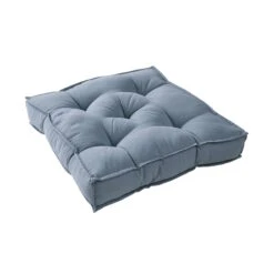 Sitzkissen L 40 X B 40cm SOLID In Blau 6 Sitzkissen L 40 X B 40cm SOLID In Blau -Hausdiscounter butlers sitzkissen l 40 x b 40cm solid in blau 2