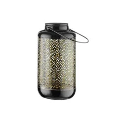 Solar-Laterne H 24cm SOLANA In Schwarz-Gold 6 Solar-Laterne H 24cm SOLANA In Schwarz-Gold -Hausdiscounter butlers solar laterne h 24cm solana in schwarz gold 2