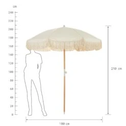 Strandschirm Mit Fransen Ø180cm BOHO LOUNGE In Creme 12 Strandschirm Mit Fransen Ø180cm BOHO LOUNGE In Creme -Hausdiscounter butlers strandschirm mit fransen o180cm boho lounge in creme 3