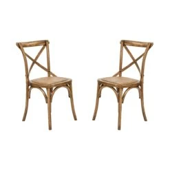 Stuhl 2er-Set Natur CROSS COUNTRY In Braun