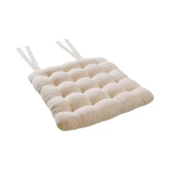 Stuhlkissen Mit Bändchen L 35 X B 37cm SOLID In Creme 7 Stuhlkissen Mit Bändchen L 35 X B 37cm SOLID In Creme -Hausdiscounter butlers stuhlkissen mit bandchen l 35 x b 37cm solid in creme 3