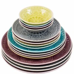 Teller Ø25cm SUMATRA In Hellgrün 10 Teller Ø25cm SUMATRA In Hellgrün -Hausdiscounter butlers teller o25cm sumatra in hellgrun 3