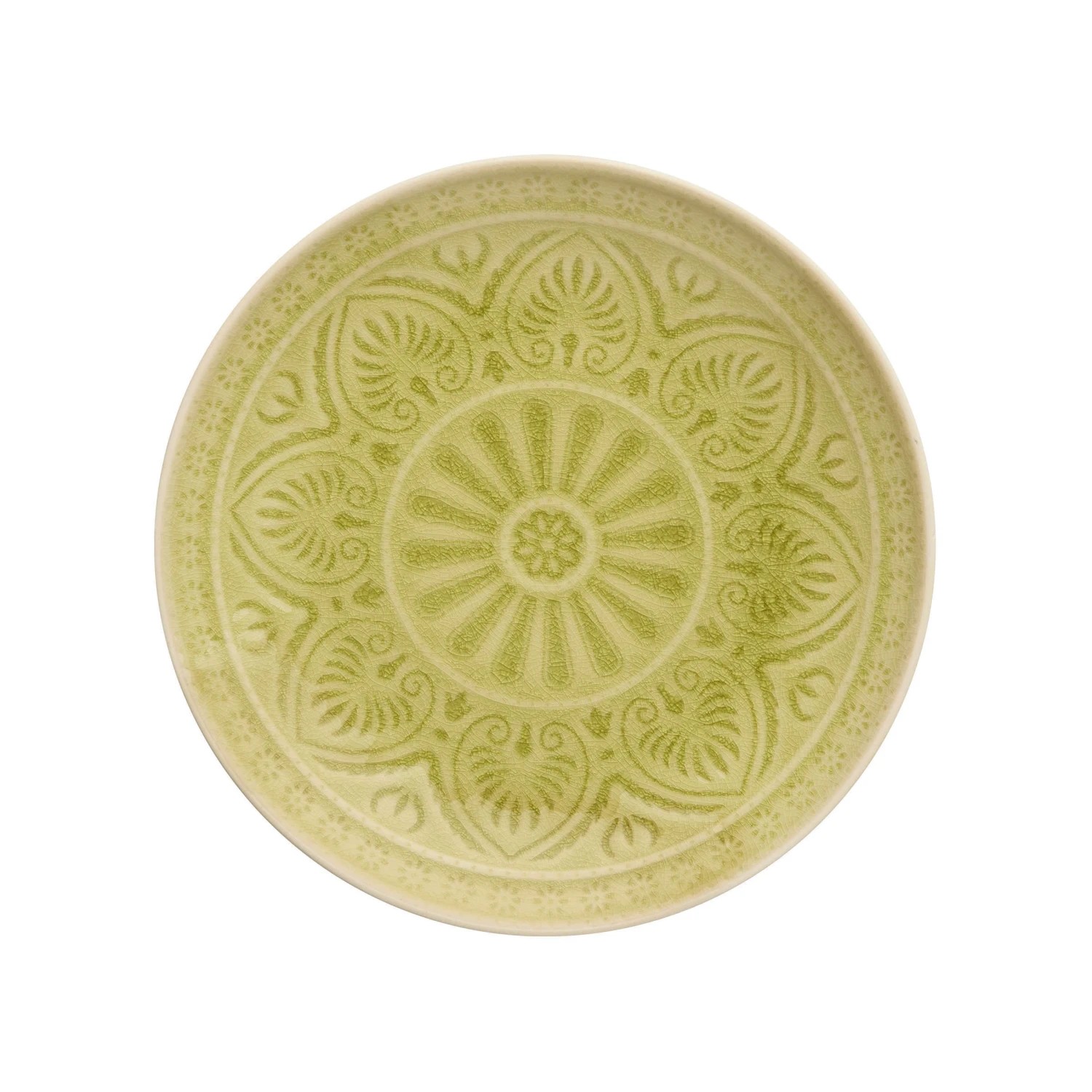 Teller Ø25cm SUMATRA In Hellgrün 1 Teller Ø25cm SUMATRA In Hellgrün