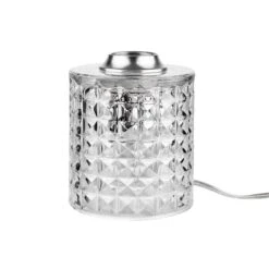 Tischleuchte Glas Ø11cm STILO In Transparent -Hausdiscounter butlers tischleuchte glas o11cm stilo in transparent 3