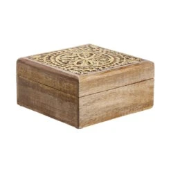 Truhe Mit Schnitzerei L 17 X B 17cm TREASURE In Hellbraun-Gold 9 Truhe Mit Schnitzerei L 17 X B 17cm TREASURE In Hellbraun-Gold -Hausdiscounter butlers truhe mit schnitzerei l 17 x b 17cm treasure in hellbraun gold 3