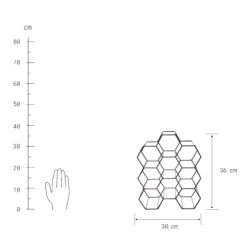 Weinregal Für 9 Flaschen L 36 X H 30cm CUBICLE In Schwarz 9 Weinregal Für 9 Flaschen L 36 X H 30cm CUBICLE In Schwarz -Hausdiscounter butlers weinregal fur 9 flaschen l 36 x h 30cm cubicle in schwarz 3