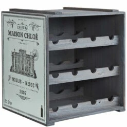 Weinregal VINOTHEK In Hellgrau 11 Weinregal VINOTHEK In Hellgrau -Hausdiscounter butlers weinregal vinothek in hellgrau 2