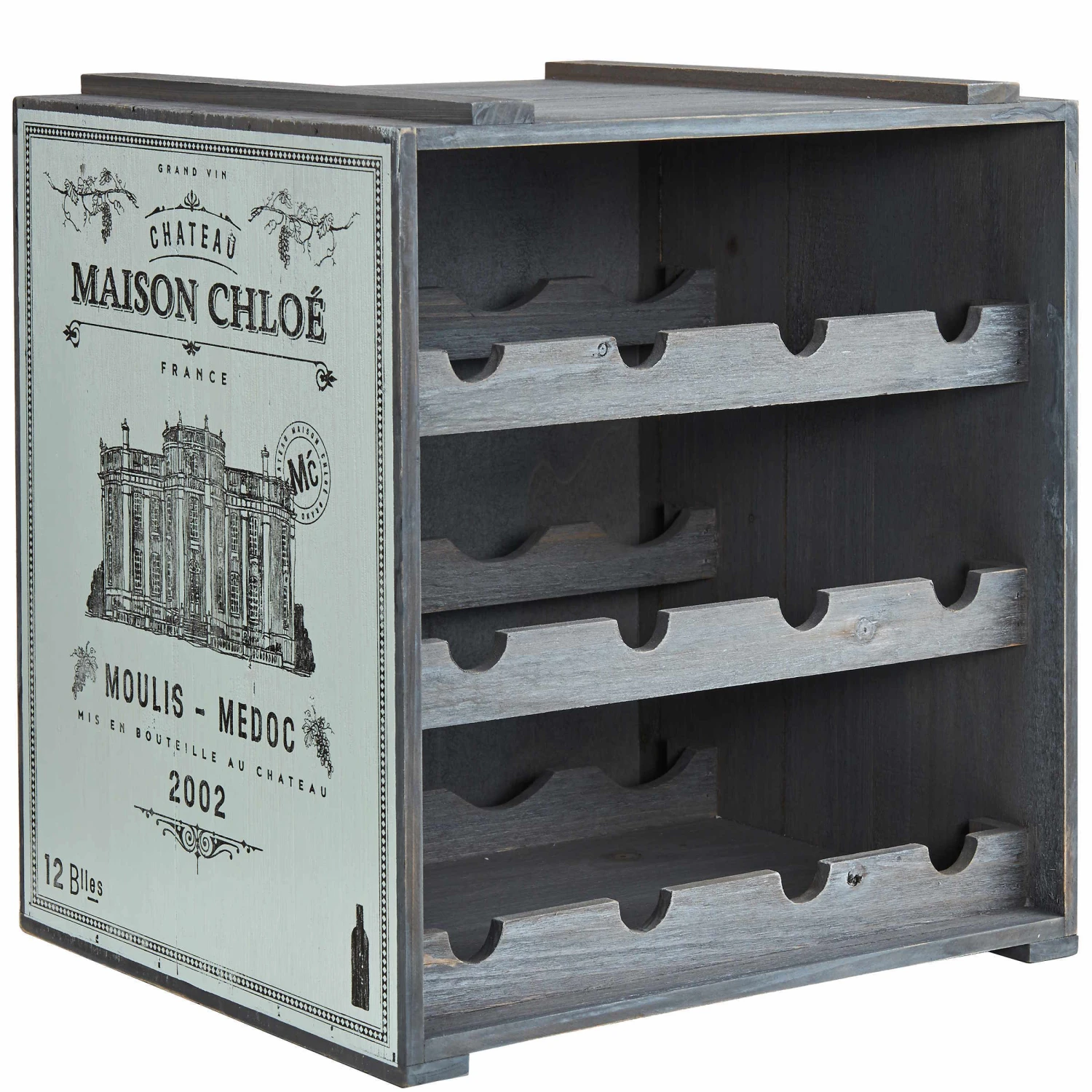 Weinregal VINOTHEK In Hellgrau 3 Weinregal VINOTHEK In Hellgrau – Bild 3