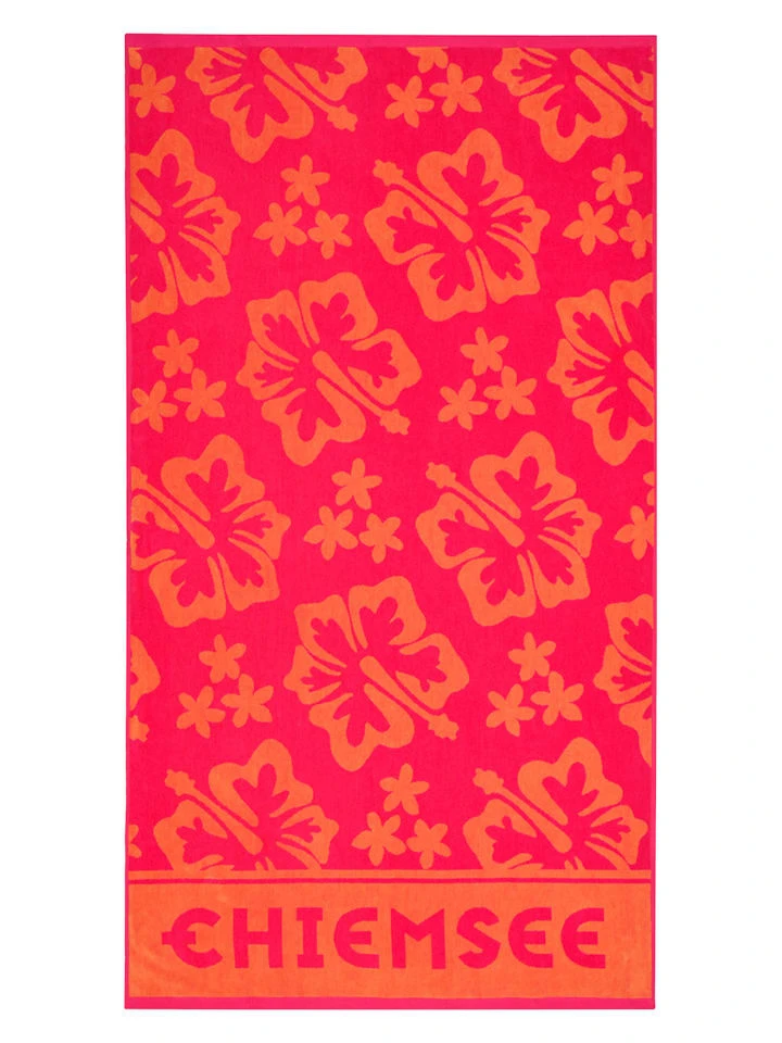 Chiemsee Strandtuch "Honolulu" In Pink/ Orange 2 Chiemsee Strandtuch "Honolulu" In Pink/ Orange – Bild 2