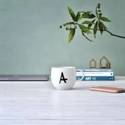 Becher A Letters In Weiß -Hausdiscounter like by villeroy and boch becher a letters in weiss 3