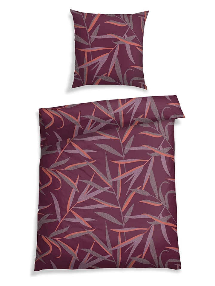 Schiesser Renforcé-Bettwäsche-Set "Lia" In Lila 1 Schiesser Renforcé-Bettwäsche-Set "Lia" In Lila