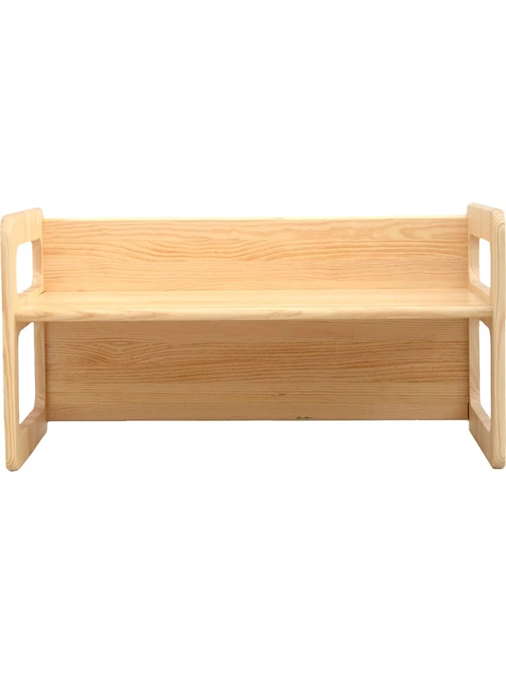 Bank "Montessori" In Natur - (B)75 X (H)39 X (T)39 Cm 2 Bank "Montessori" In Natur - (B)75 X (H)39 X (T)39 Cm – Bild 2