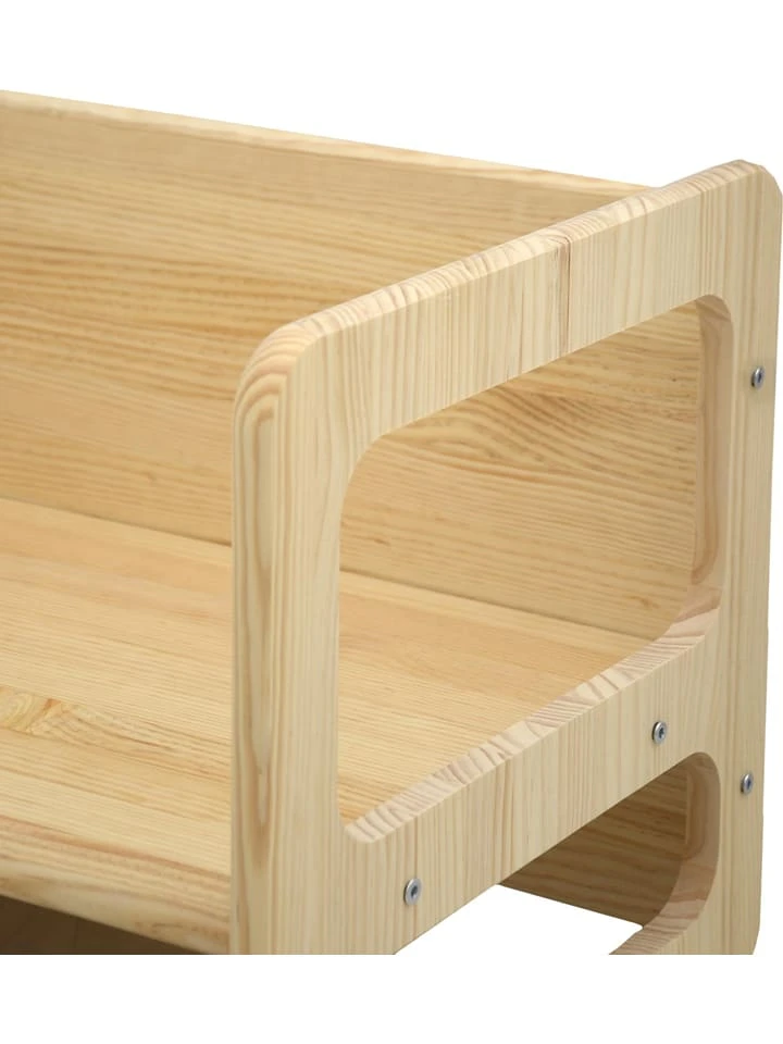 Bank "Montessori" In Natur - (B)75 X (H)39 X (T)39 Cm 3 Bank "Montessori" In Natur - (B)75 X (H)39 X (T)39 Cm – Bild 3