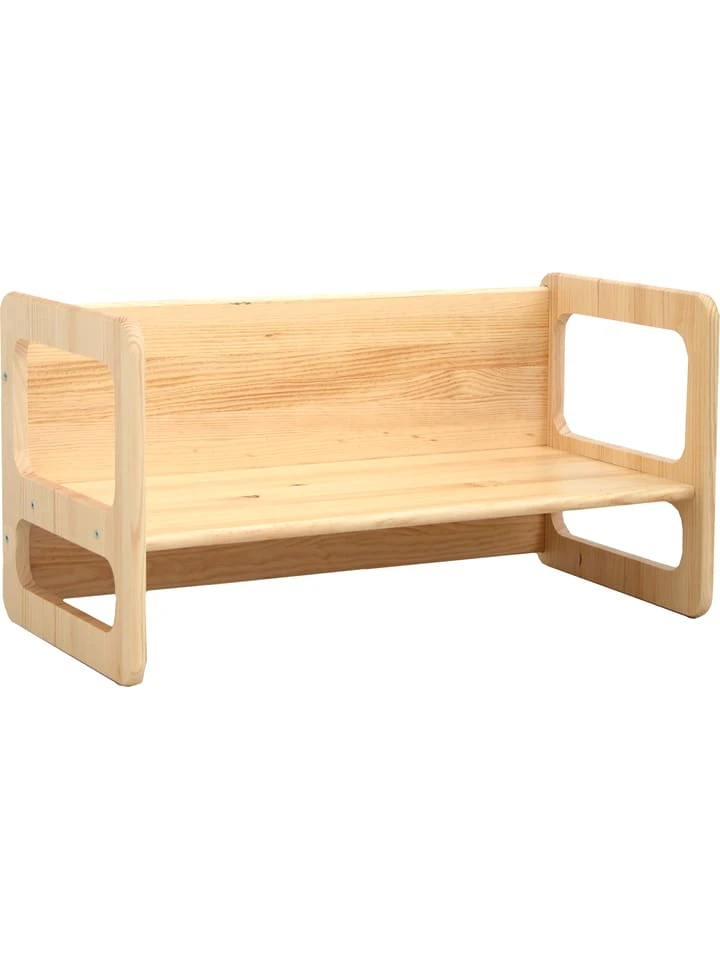 Bank "Montessori" In Natur - (B)75 X (H)39 X (T)39 Cm 1 Bank "Montessori" In Natur - (B)75 X (H)39 X (T)39 Cm