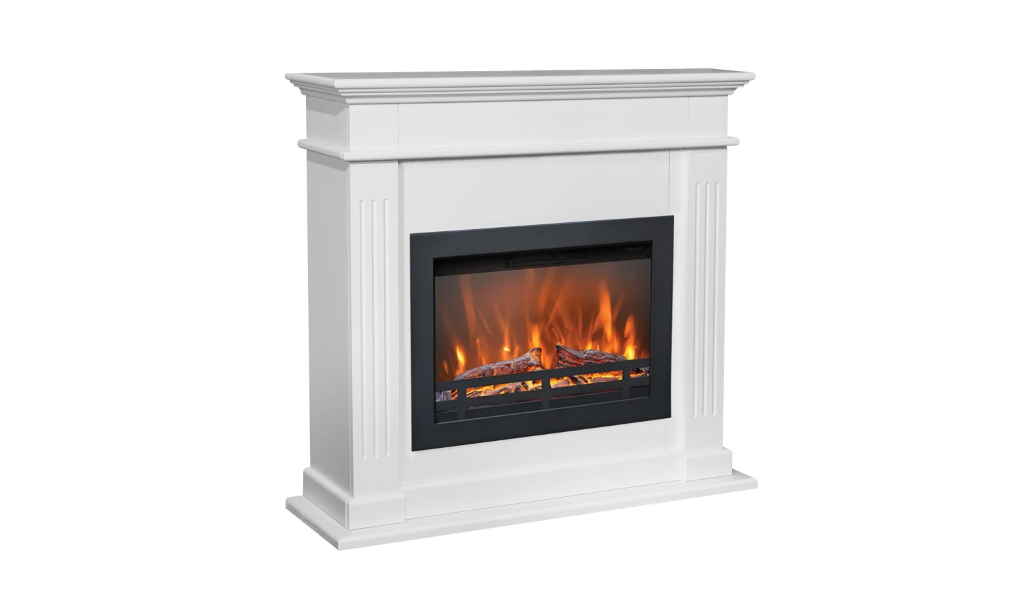 Kamin "Elda Mit Flandria" In Weiß 1 Kamin "Elda Mit Flandria" In Weiß